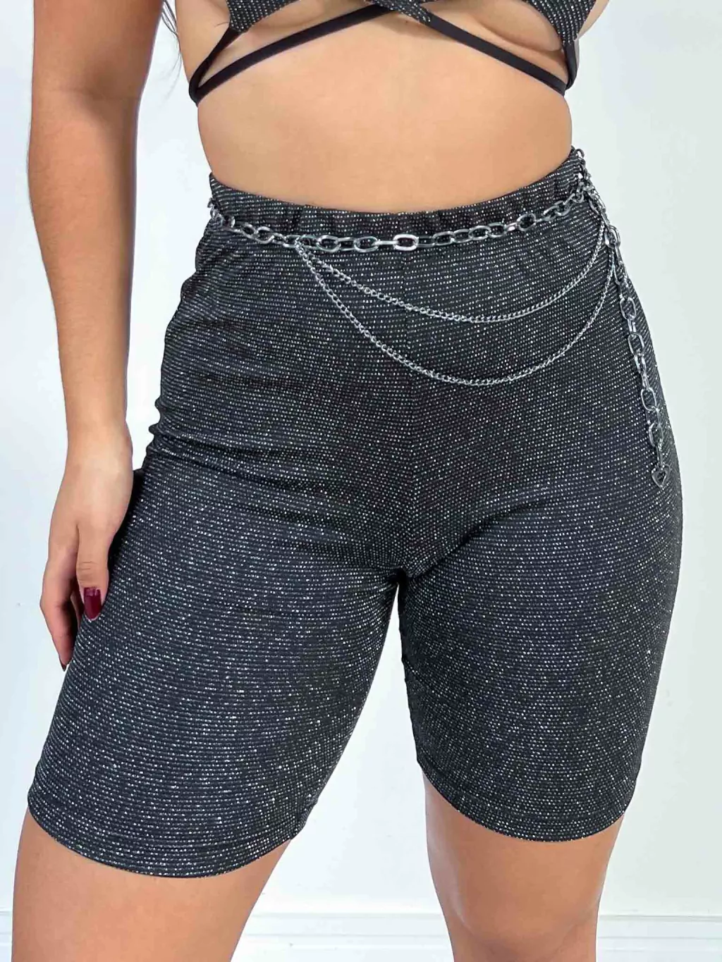 Bermuda Biker Lurex