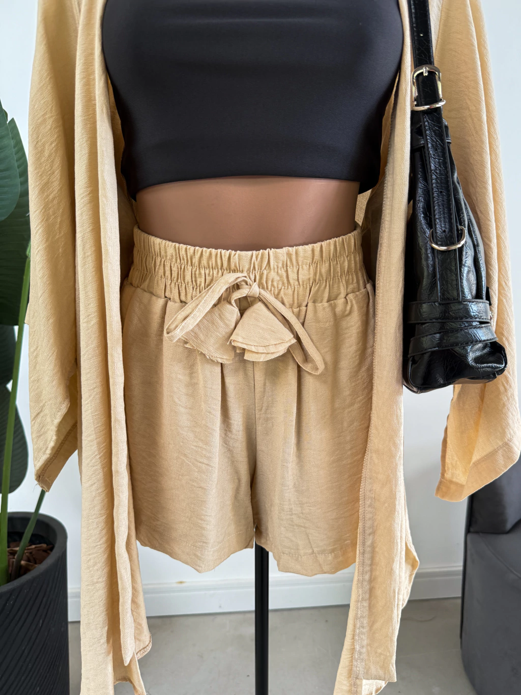 Conjunto Kimono Short Viscose Sarjada 25