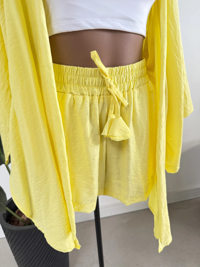 Conjunto Kimono Short Viscose Sarjada 25