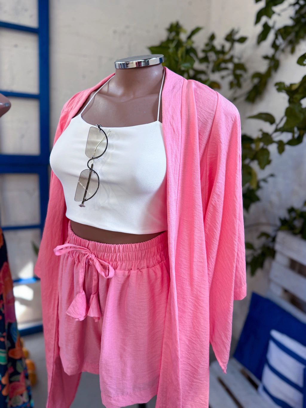 Conjunto Kimono Short Viscose Sarjada 25