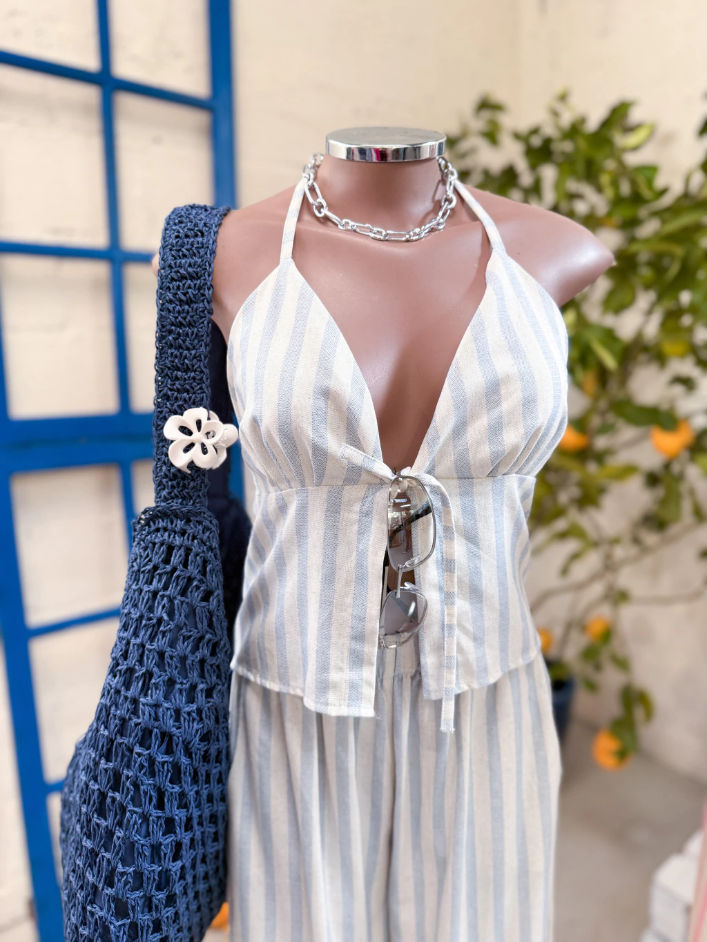Conjunto Listrado Batinha