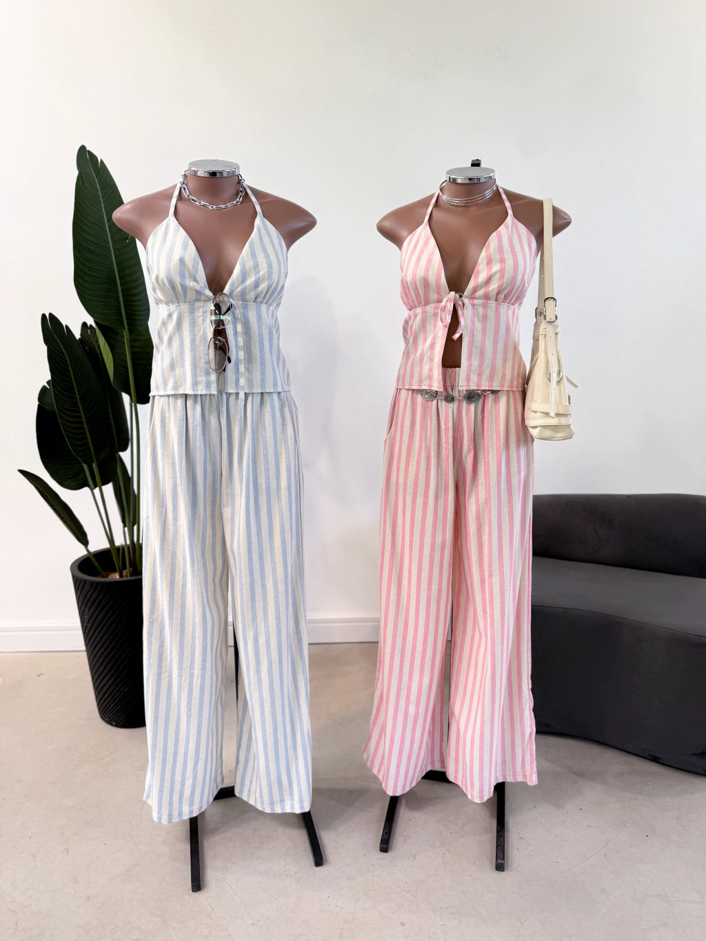 Conjunto Listrado Batinha