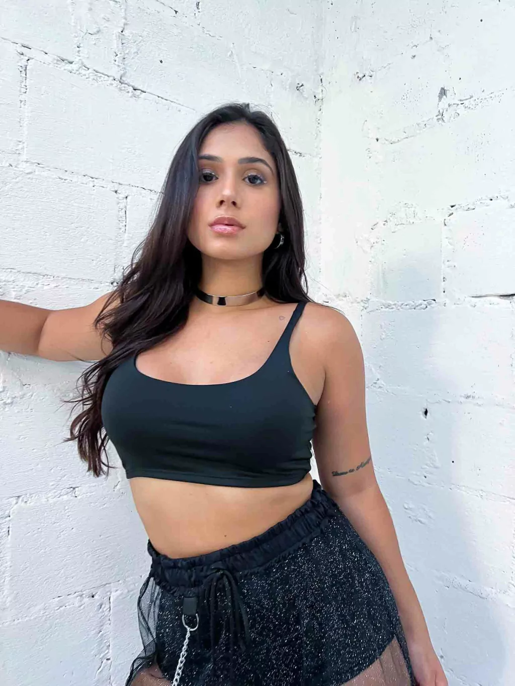 Cropped Básico Alcinha Duplo