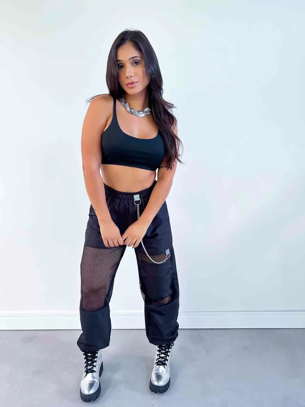 Cropped Básico Alcinha Duplo