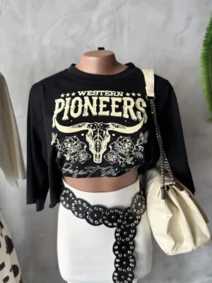 Cropped de Malha Western Pioneers