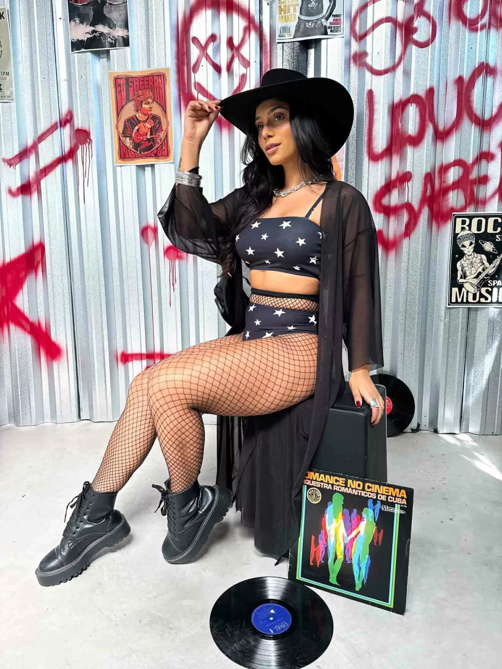 Kimono de Tule Longo