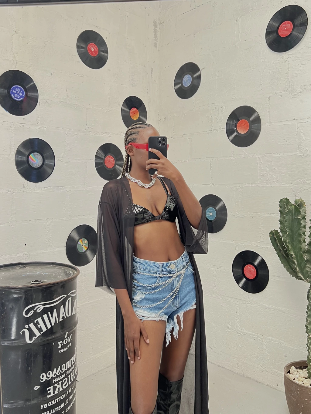 Kimono de Tule Longo