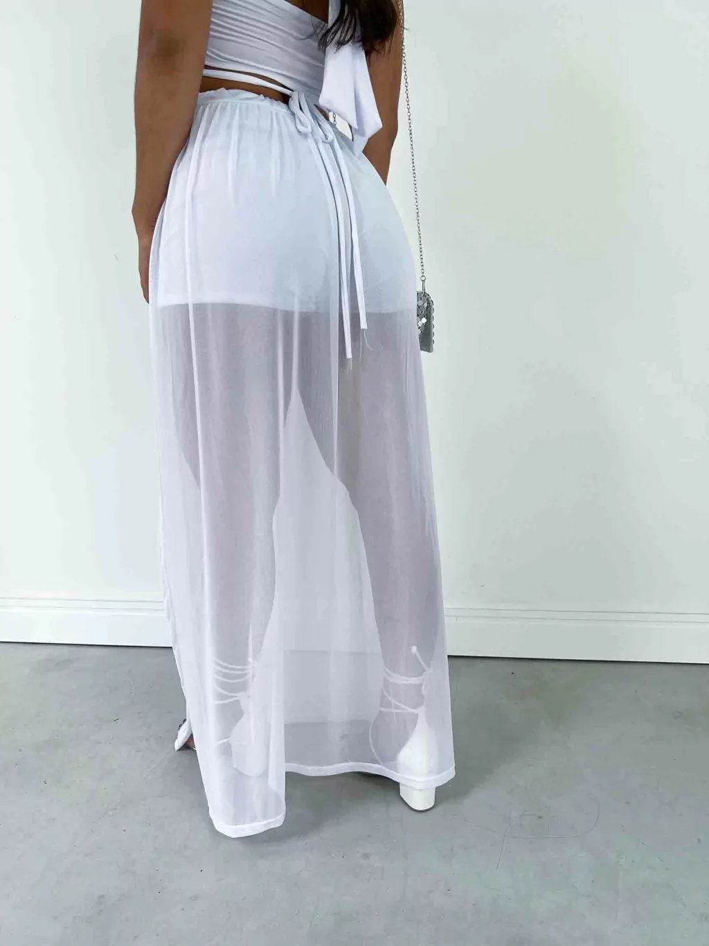 Saia Longa de Tule