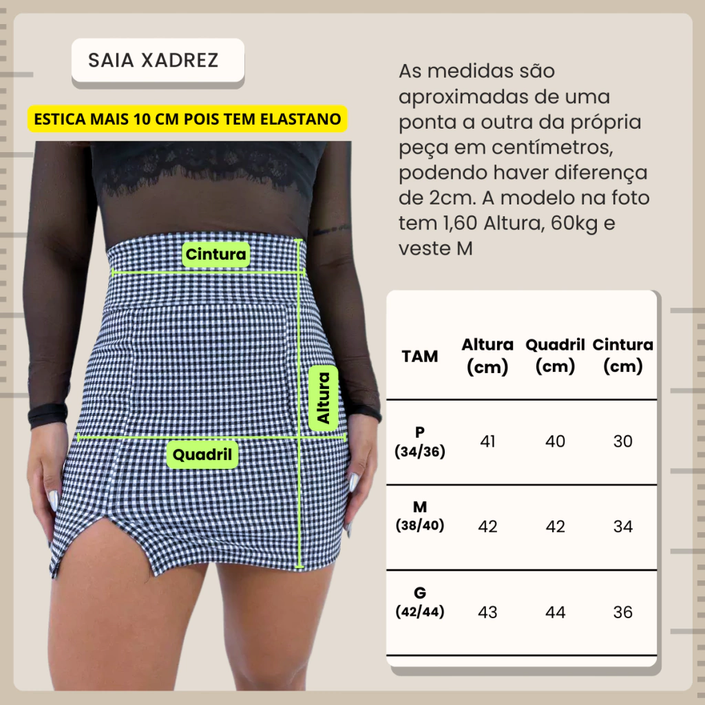 Saia Xadrez Vichy