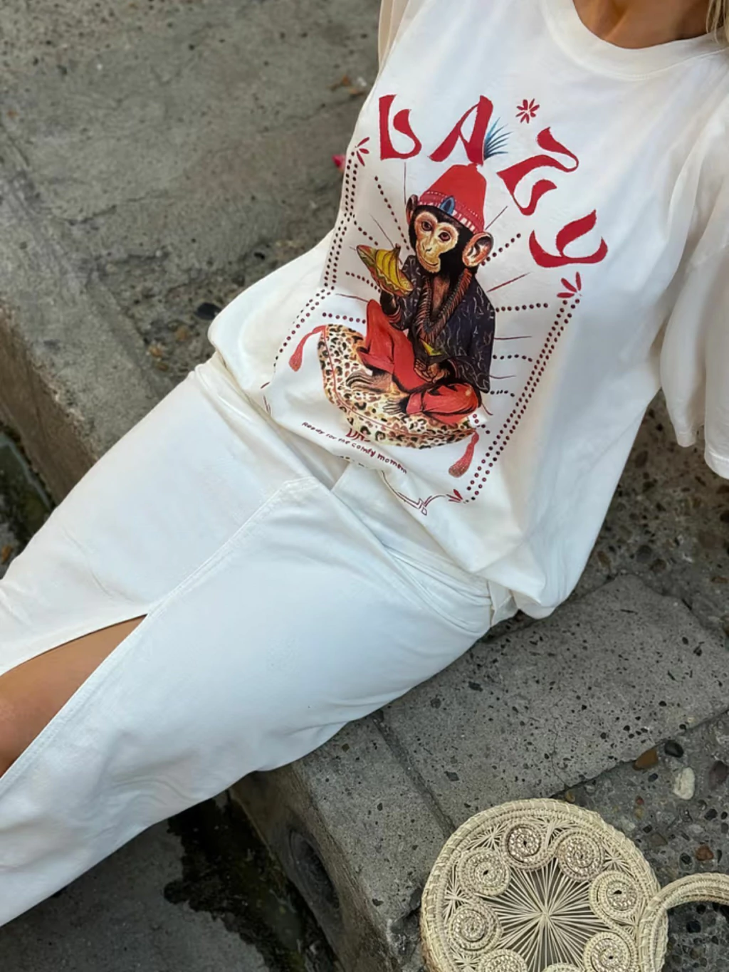 T-Shirt Oversized Dm Monkey