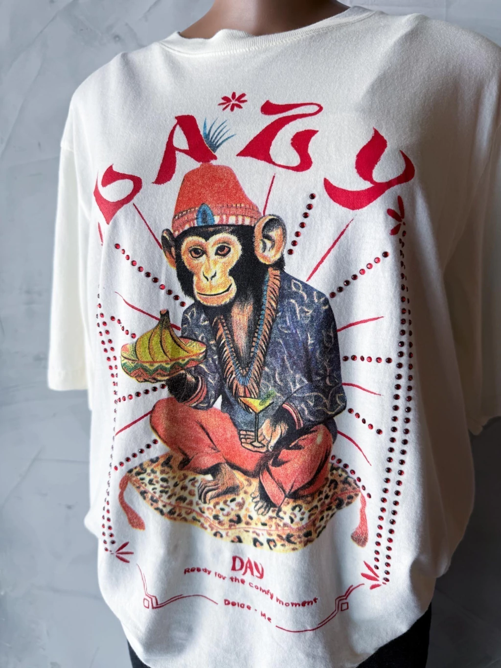 T-Shirt Oversized Dm Monkey