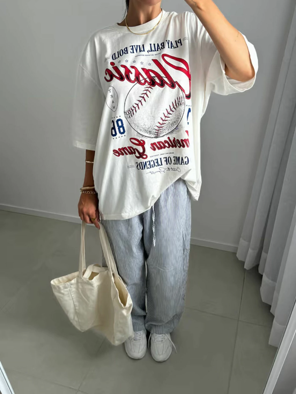 T-Shirt Oversized Estonada American Game