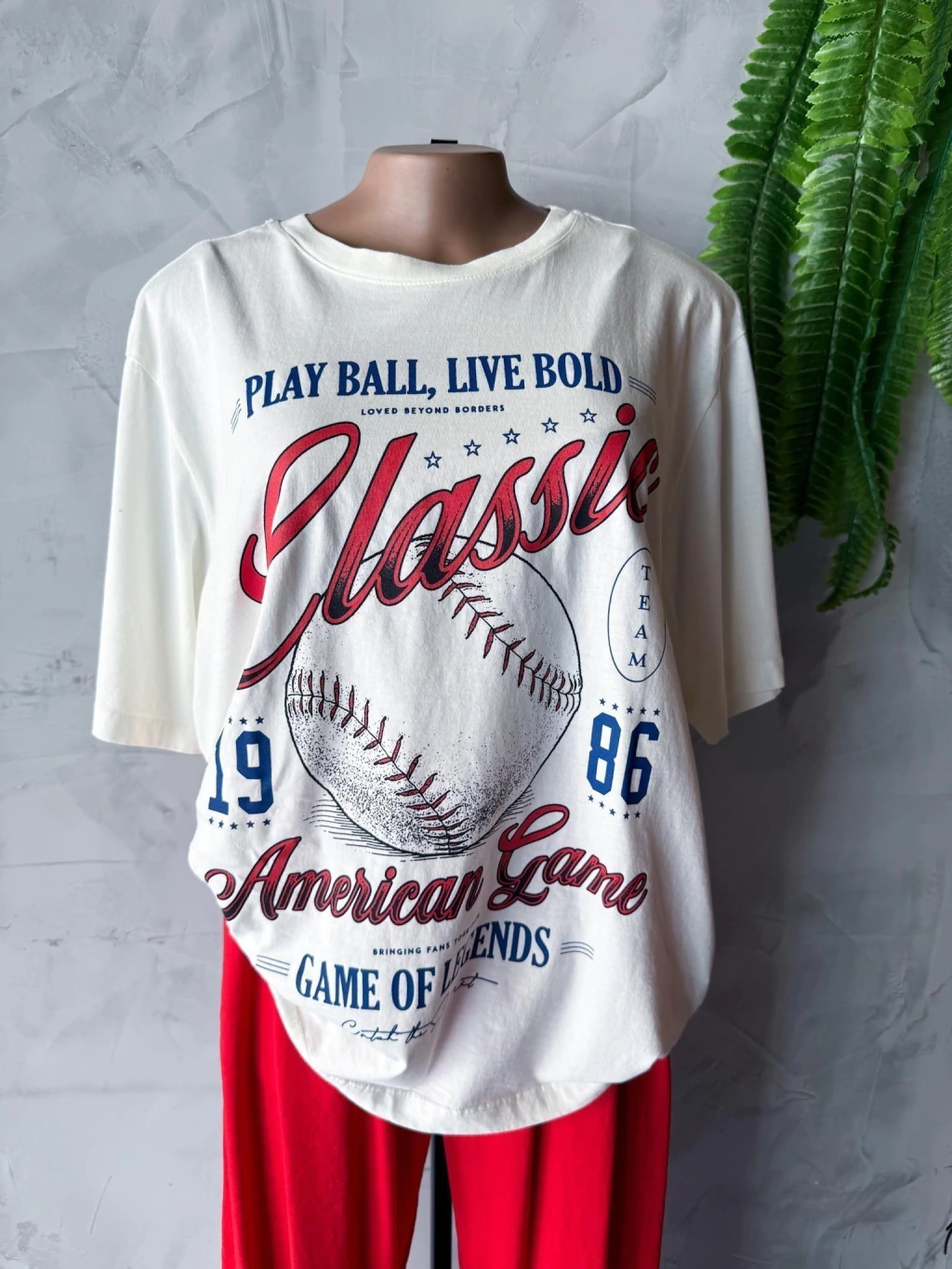 T-Shirt Oversized Estonada American Game