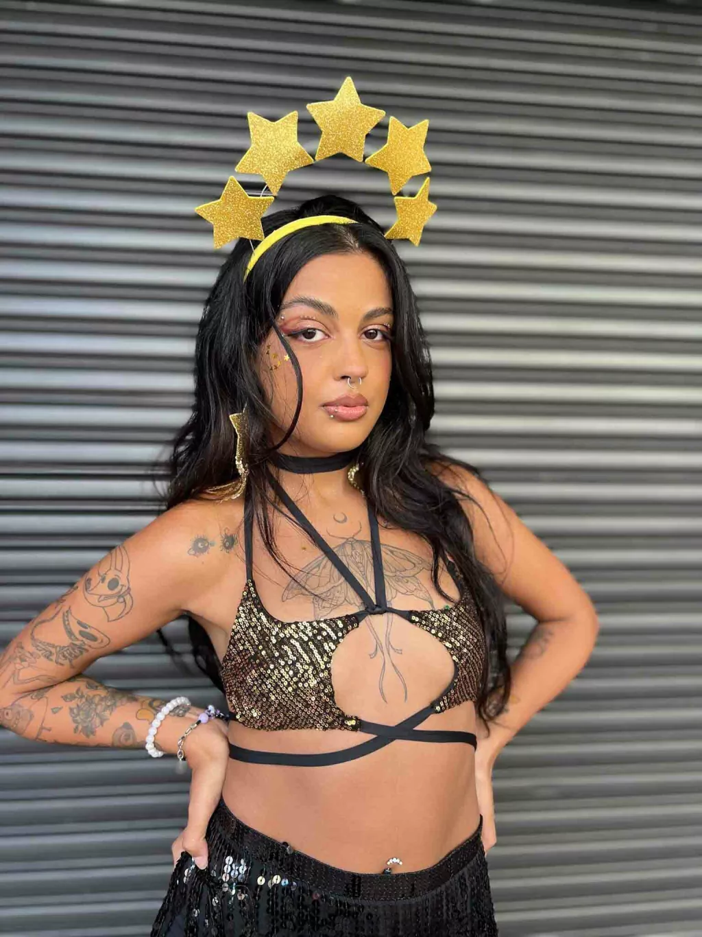 Top Estrela Paetê
