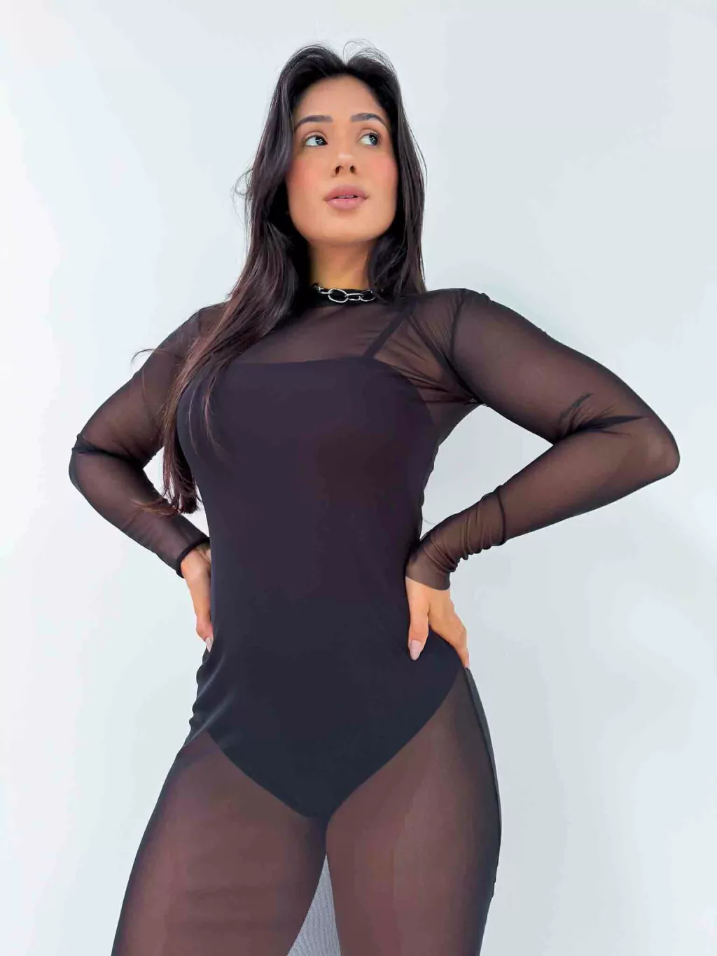 Vestido Midi de Tule