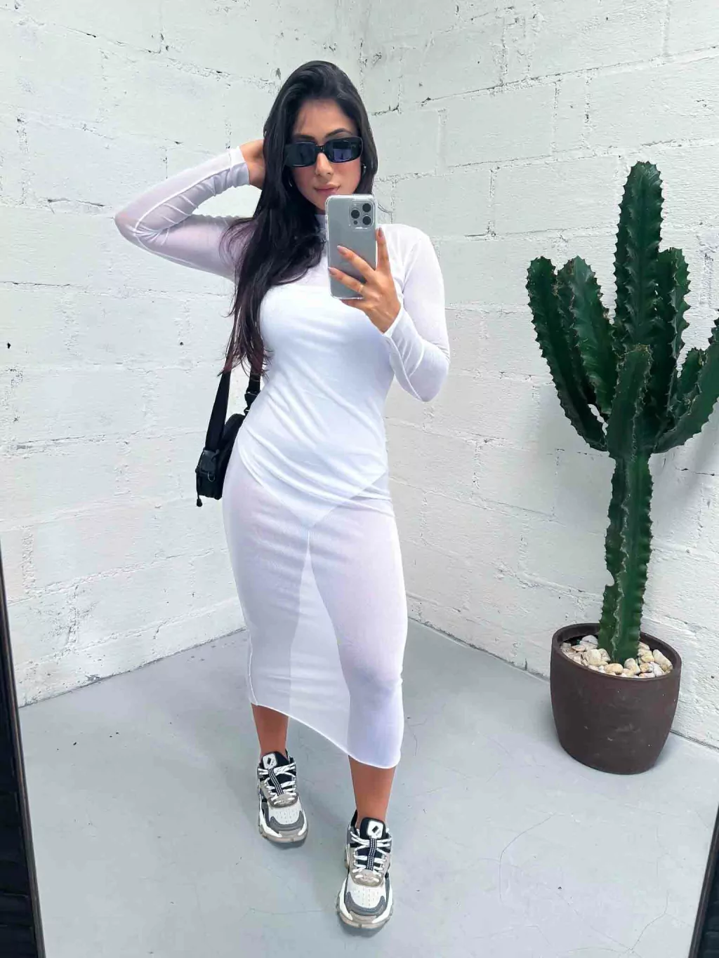 Vestido Midi de Tule