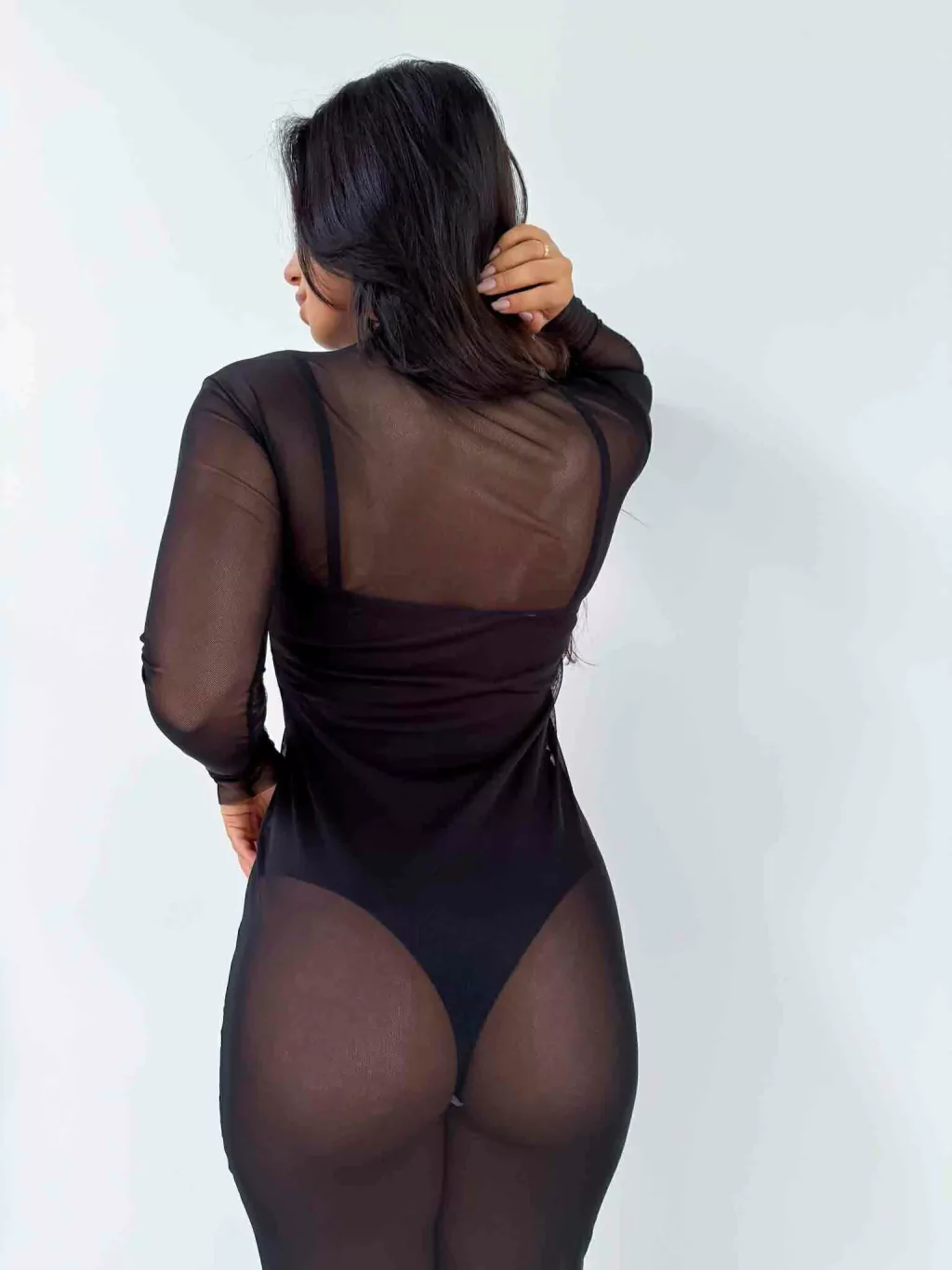 Vestido Midi de Tule