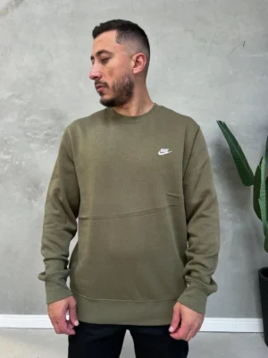 Blusa Moletom Nike Sem Capuz