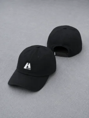 Boné High 6 Panel Logo Line Black