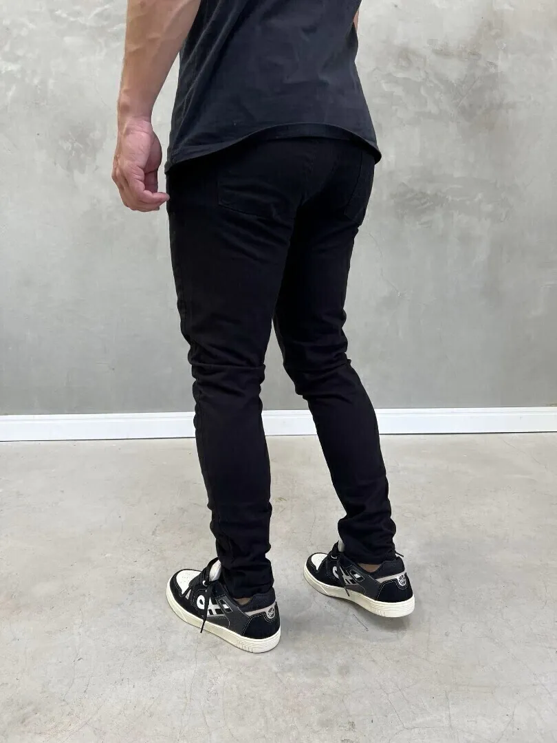 Calça Jeans Skinny Lisa Preta Tin129300
