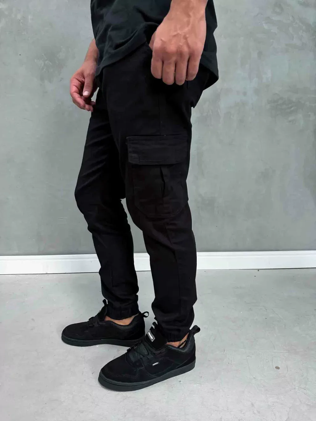Calça Jogger Cargo Lisa - Imagem 6