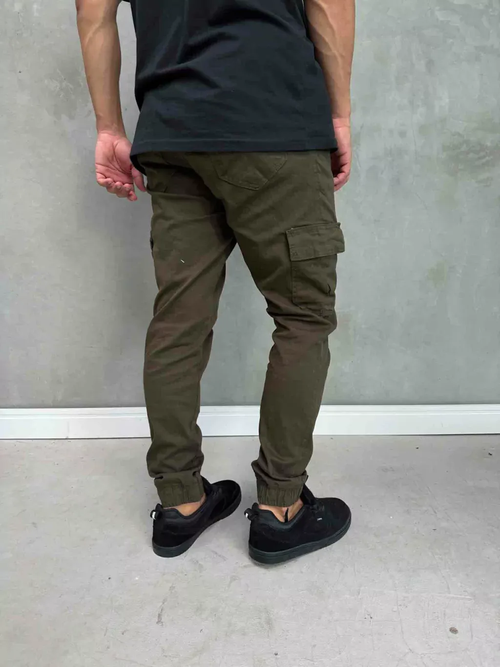 Calça Jogger Cargo Lisa - Imagem 10