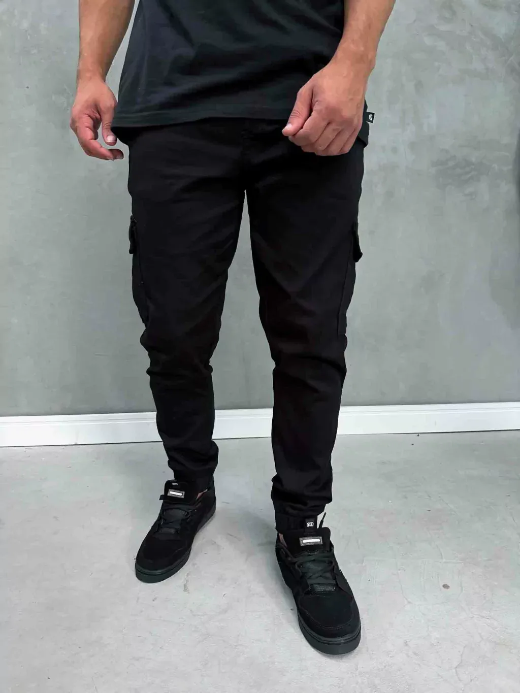 Calça Jogger Cargo Lisa - Imagem 5