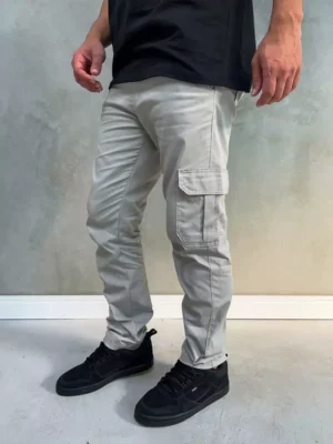 Calça Street Cargo Boca Regular masculina reta de homem