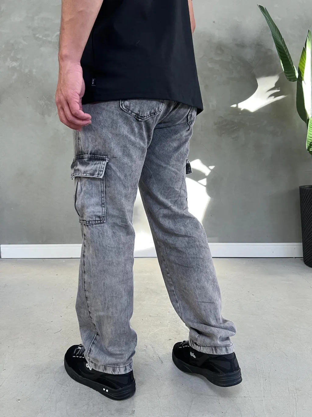 Calça Street Cargo Boca Regular Estonada