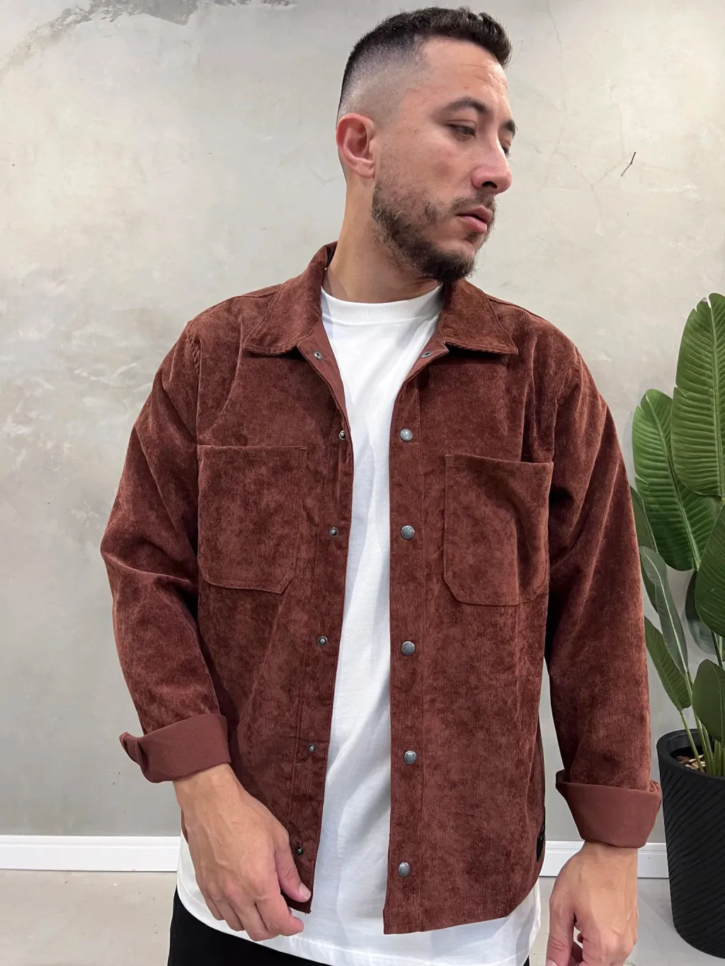 Camisa Manga Longa Masculina Welts