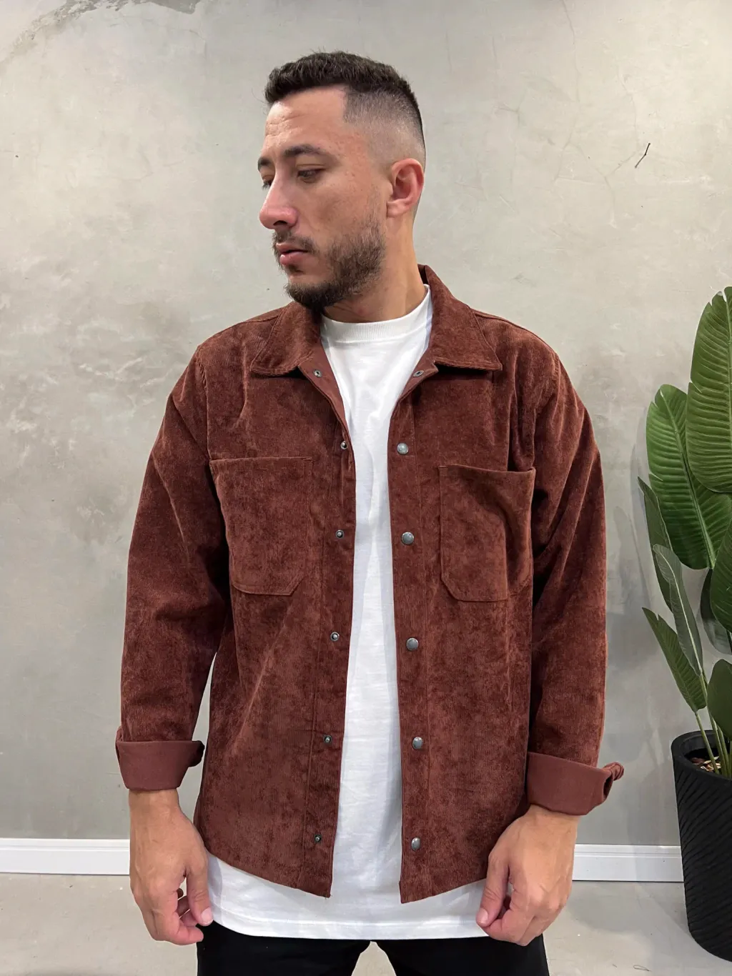 Camisa Manga Longa Masculina Welts