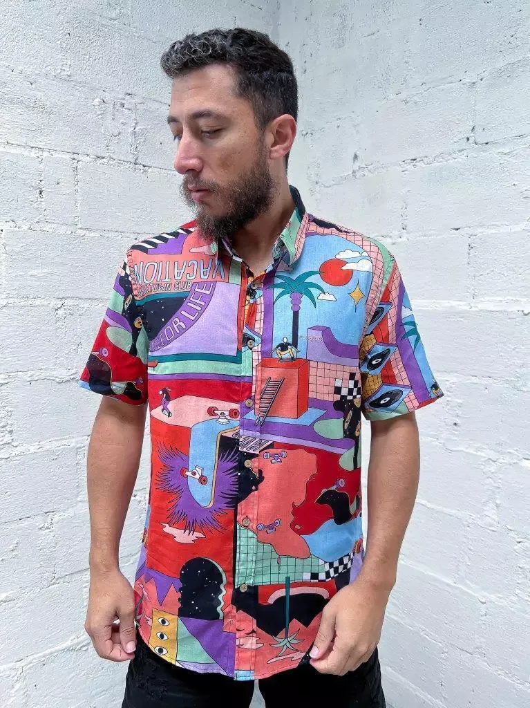 Camisa de Botão Wavetown Fors