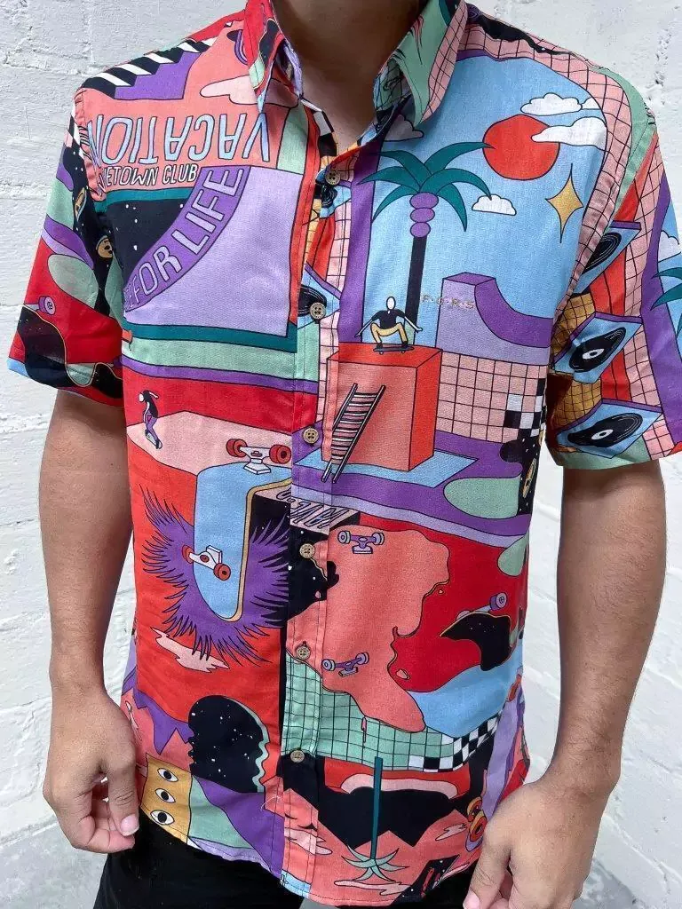 Camisa de Botão Wavetown Fors