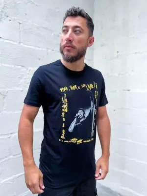 Camiseta Booq Chorão Bordado