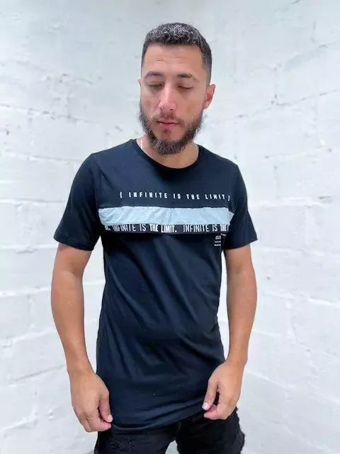 Camiseta Booq Detalhe Tactel Frontal Preta