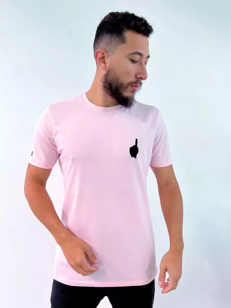 Camiseta Buh Basica Floc Slim