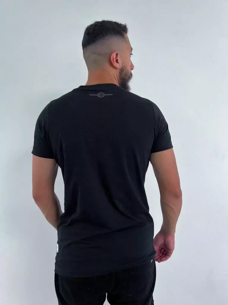 Camiseta Buh Paetes Fosco e Brilho Slim - Imagem 4