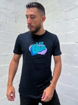 Camiseta Buh Say Preta