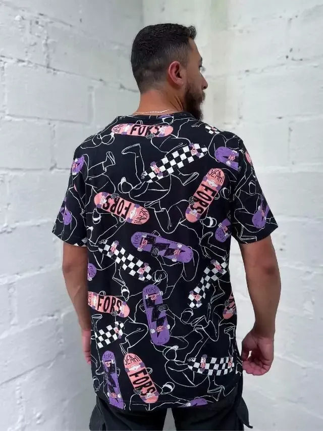 Camiseta Fors Skate Colors - Imagem 3