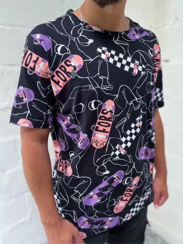 Camiseta Fors Skate Colors - Imagem 2