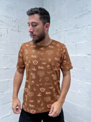 Camiseta Fors Sun And Skateboard