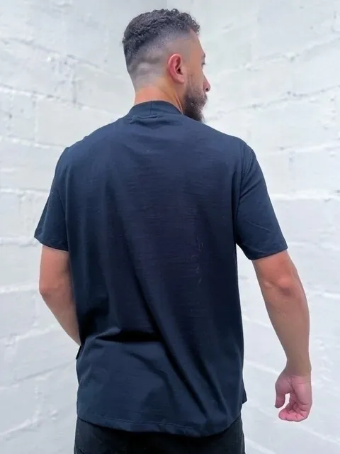 Camiseta La Mafia Gola 25804 Preto - Imagem 3