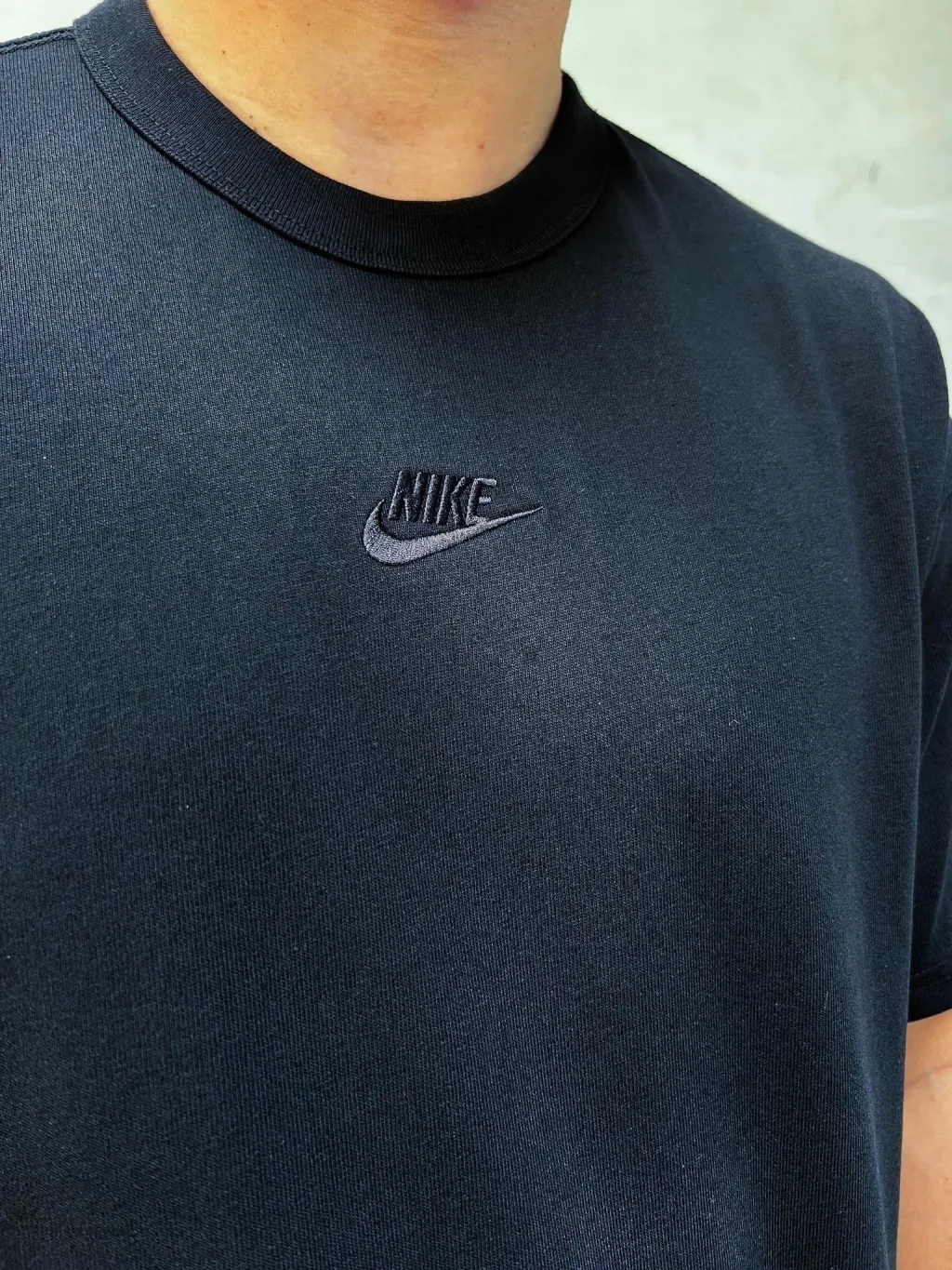 Camiseta Nike Oversize Logo Central Bordada - Imagem 3