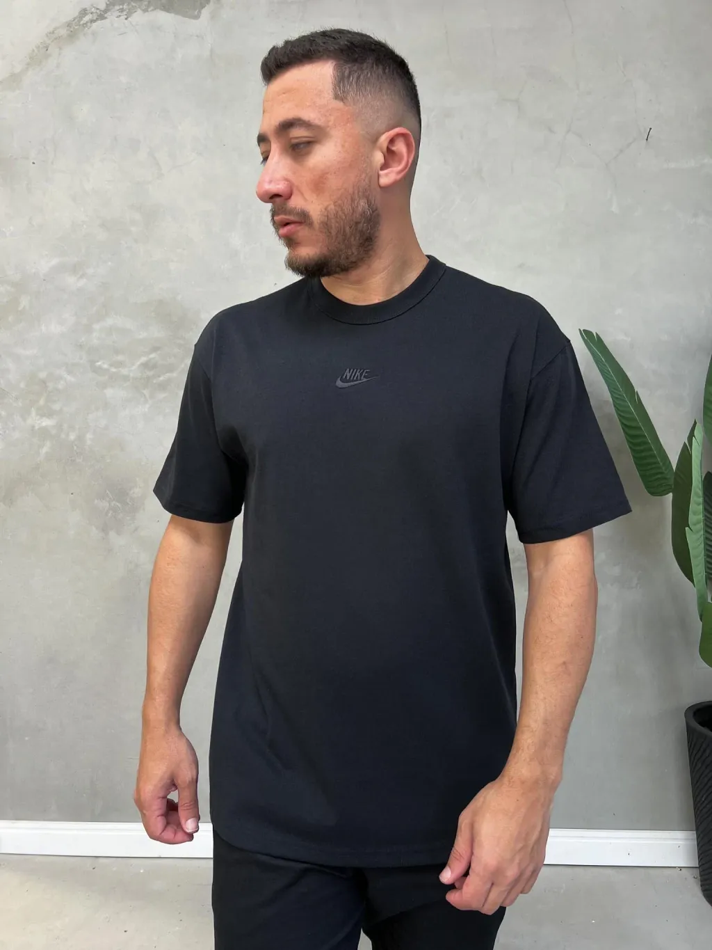 Camiseta Nike Oversize Logo Central Bordada - Imagem 2