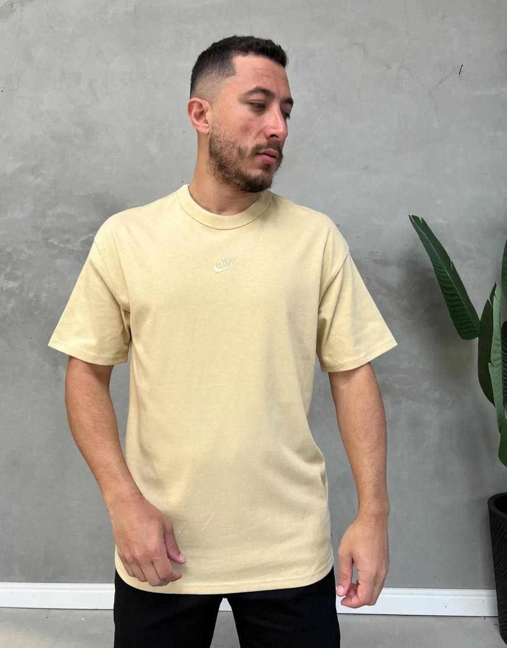 Camiseta Nike Oversize Logo Central Bordada - Imagem 5