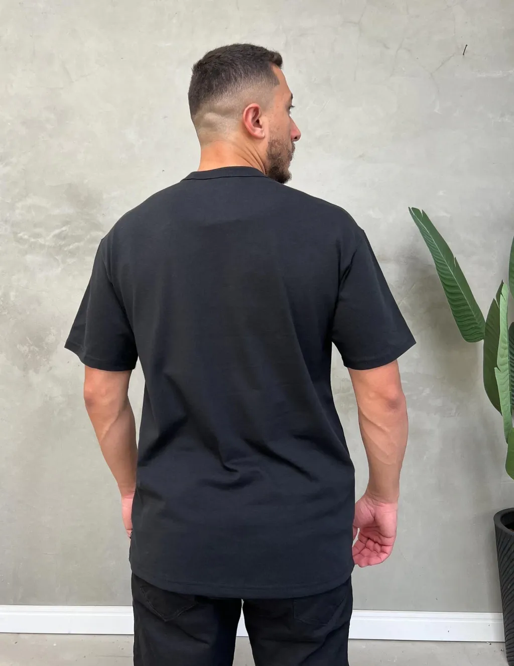 Camiseta Nike Oversize Logo Central Bordada - Imagem 4