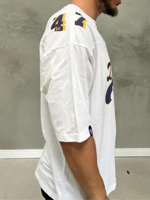 Camiseta Oversize NBA Lakers Yards - Imagem 11