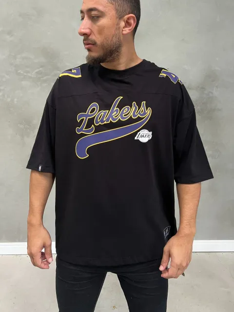 Camiseta Oversize NBA Lakers Yards - Imagem 3