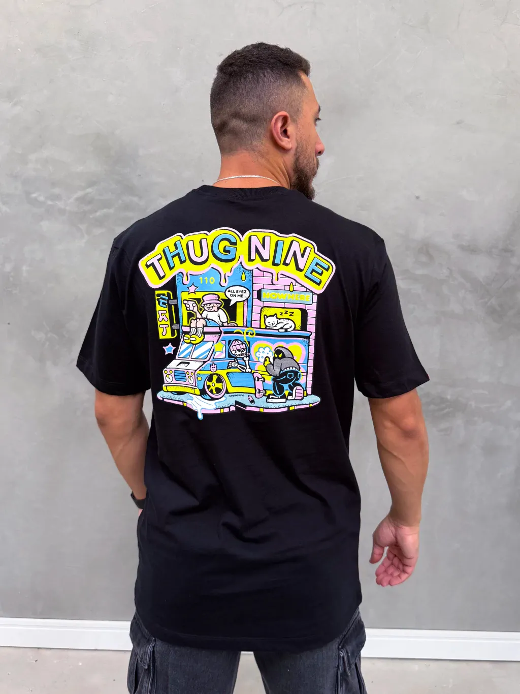 Camiseta Thug Nine All Eyes On Me