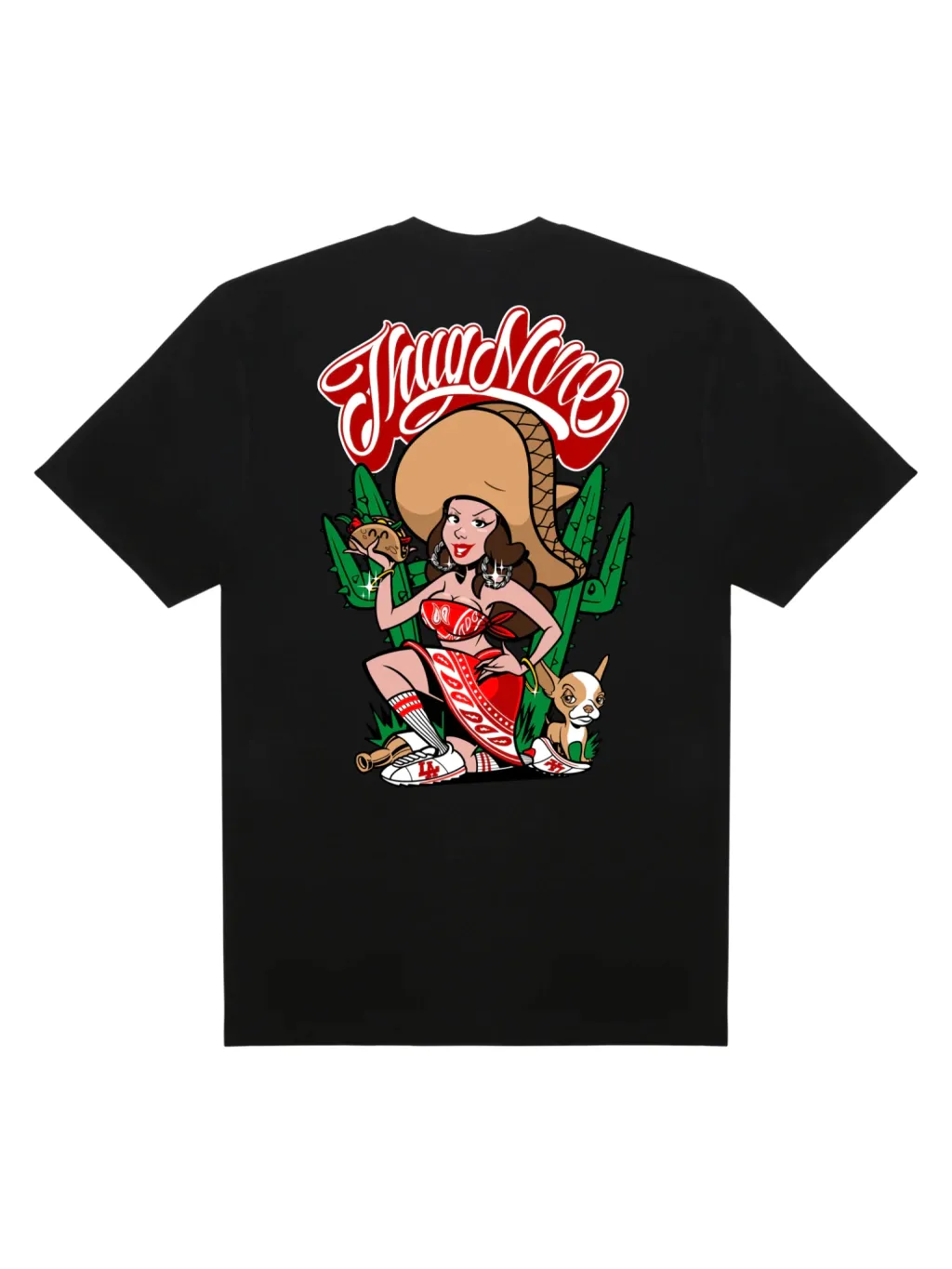 Camiseta Thug Nine Charra